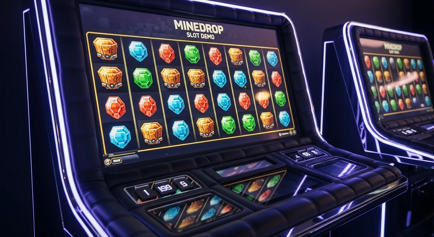 MineDrop tools and treasure chest